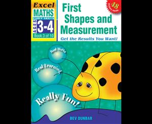 Excel Maths Early Skills First Shapes and Measurement  Ages 3-4 Book 3 of 10