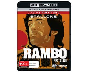 First Blood 4K Ultra HD Blu-ray UHD Region B