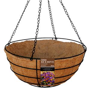 Gardman 30cm Beehive Hanging Basket With Liner