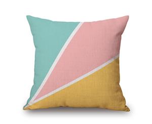 Geometry Cotton&linen Pillow Cover 80634