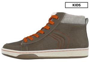 Geox Boys' High Top Sneakers - Khaki