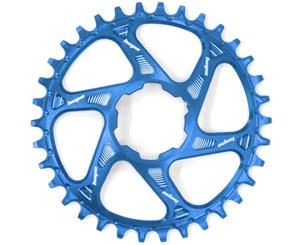 Hope Spiderless Retainer Narrow Wide Chainring Blue 32T