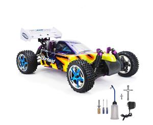 Hsp Remote Control Rc Car 1/10 2.4Ghz 2Speed Nitro 4Wd Off-Road Buggy 10716 10717