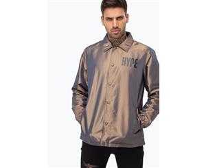 Hype Black Block Hype Men's Coach Jacket - Multi