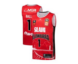 Illawarra Hawks 19/20 NBL Basketball Youth Authentic City Jersey - LaMelo Ball