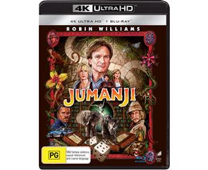 Jumanji 4K Ultra HD Blu-ray Digital Download UHD Region B