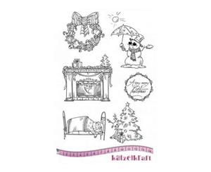 Katzelkraft - Noel KTZ158 - Rubber stamp - French Style