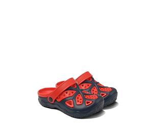 Kids Lightweight Clogs - Navy/Red