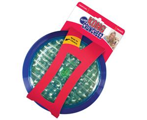 Kong Cruncheez Flyer Rubber Toy - Large Blue