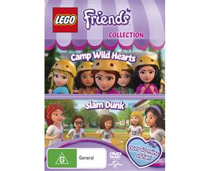 LEGO Friends Collection Camp Wild Hearts / Slam Dunk DVD Region 4