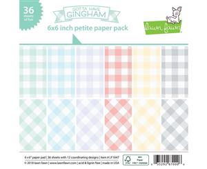 Lawn Fawn Petite Paper Pack 6x6 Gotta Have Gingham LF1647