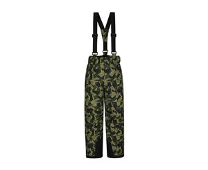 Mountain Warehouse Kid Printed Kids Ski Pants - Green