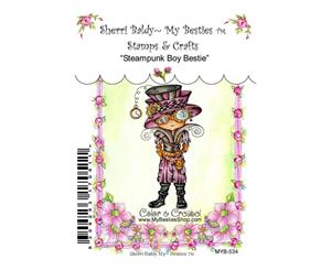 My Besties Clear Stamps - Steampunk Boy Bestie