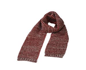 Myrtle Beach Adults Unisex Fancy Winter Scarf (Maroon Melange/Berry) - FU564