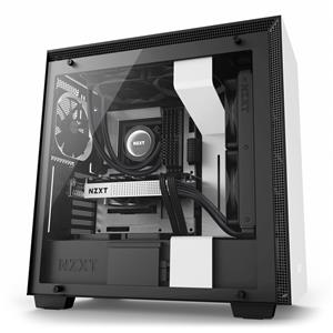 NZXT H700 Matte White Mid Tower Gaming Case