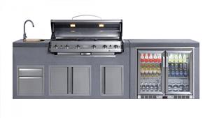 Neo Kitchen 6 NG Burner Island Module BBQ