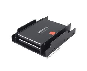 OEM Dual 2.5" to Single 3.5" SSD/HDD Drive Bracket Adapter/Converter