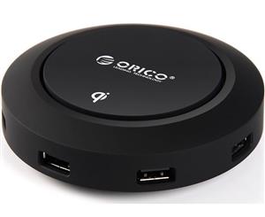 ORICO 5 Port USB Charger with QI Wireless Charging Mode