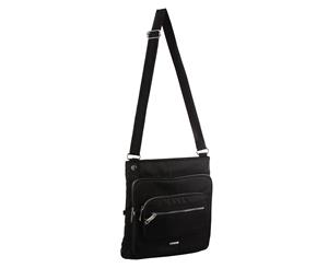 Pierre Cardin Slash-Proof Cross Body Bag (PC2417) - Black