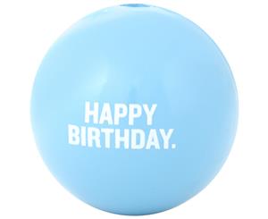 Planet Dog Orbee Tuff Happy Birthday Ball [Colour Blue]