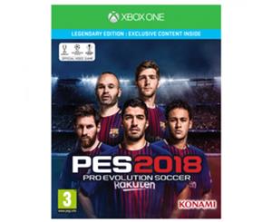 Pro Evolution Soccer 2018 Legendary Edition Xbox One Game