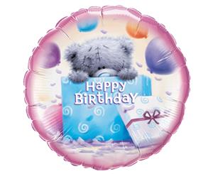 Qualatex Me To You 18 Inch Round Tatty Teddy Happy Birthday Foil Balloon (Multicoloured) - SG4345