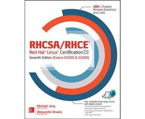 Rhcsa Rhce Red Hat Linux Certification Stdy Gd Exams Ex200 Ex300 7/E (Set)