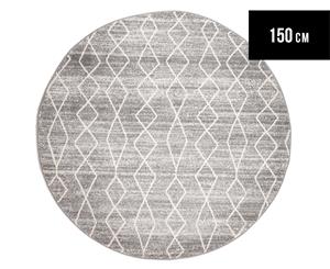 Rug Culture 150x150cm Karnak Rug - Silver