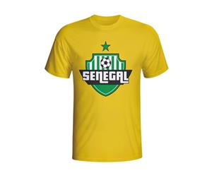 Senegal Country Logo T-shirt (yellow)