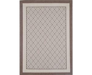 Sisalo Narrow Border Brown Rug