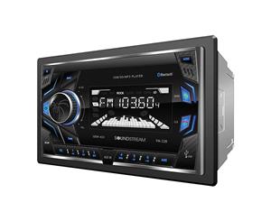 SoundStream VM-22B Double DIN Bluetooth Mechless 32GB Receiver
