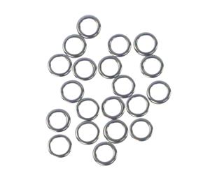 Swimerz 11mm Solid Stainless Steel Jigging Rings 20 pack