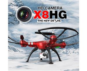 Syma X8Hg With 8Mp Hd Camera Altitude Hold Mode 2.4G 4Ch 6Axis Rc Quadcopter Rtf