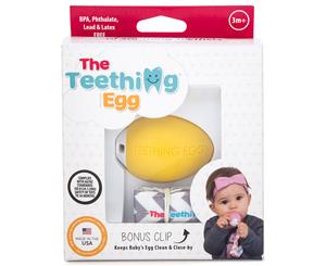The Teething Egg 3M+ - Yellow