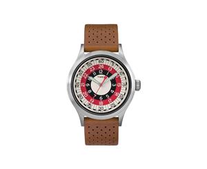 Timex Todd Snyder Mod Tan Leather Unisex Watch TW2T57700JR