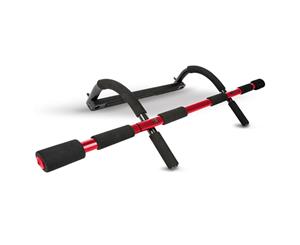 UFC 38.6cm Door Home Gym Portable Upperbody Pull-Ups/Push-Ups/Dips Padded Bar