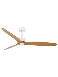 Viceroy 132cm DC Fan Only in White/Teak