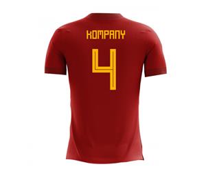 2018-2019 Belgium Airo Concept Home Shirt (Kompany 4)