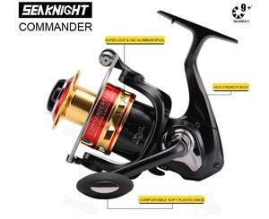 3000 Spinning Fishing Reel 10 Ball Bearings Bream Flathead