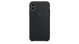 Apple iPhone XS Silicone Case - Black