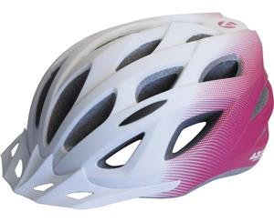 Azur L61 Pink/White Fade Bike Helmet