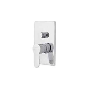 Azzurra Bathroom Furniture Isis Square Plate Shower / Bath Diverter Mixer