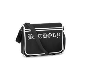 Bathory Logo Official Messenger Bag - Black