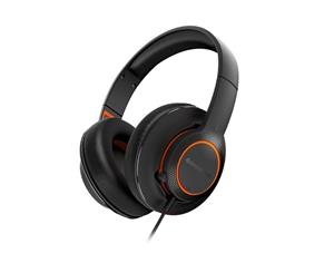 Black & Orange Siberia 100 3.5mm Headset