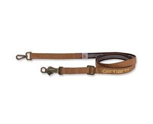 Carhartt Mens Journeyman Nylon Webbing Cordura Dog Lead - Carhartt Brown