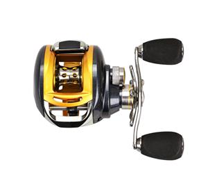 Catzon 12+1BB wheel Fishing reel Metal wire cup Speed Ratio 6.2 1(AOC) Left Hand