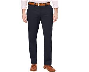 Club Room Mens Flat Front Button-Zip Fly Chino Pants