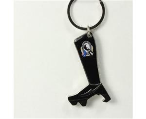 Collingwood Magpies AFL Team Boot Bottle Opener Keyring