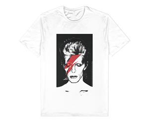 David Bowie Ziggy Stardust White Tee T-Shirt