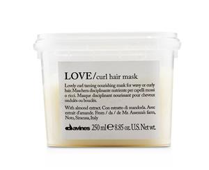 Davines Love Curl Hair Mask (Lovely Curl Taming Nourishing Mask For Wavy or Curly Hair) 250ml/8.85oz